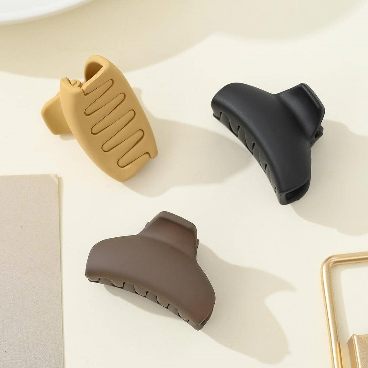 3-piezas pequeño tamaño clip helado mate niña niños mini lindo color horquilla roto pelo tiburón clip transfronterizo