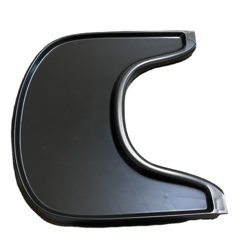 Children's growth chair glossy plate baby chair tray plate mirror glossy non-slip bowl high stool plate