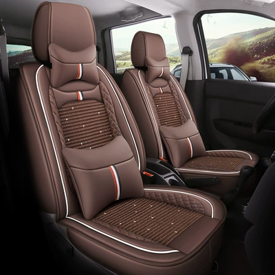 four seasons all-inclusive, Seat cushion, seat cover - 2-single-seats-deluxe-edition-distinguished-coffee