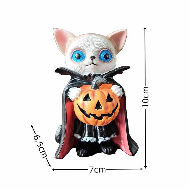 クロスボーダーハロウィン新しいかわいいハイランド牛ホームギフトクリスマスの日の雰囲気の装飾樹脂装飾品|undefined