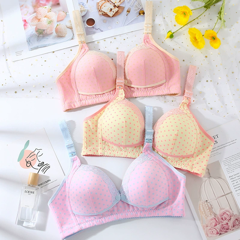 Новая волновая точка для беременных бюстгальтер для беременных до и после родов кормление без стального кольца перед грудным вскармливание