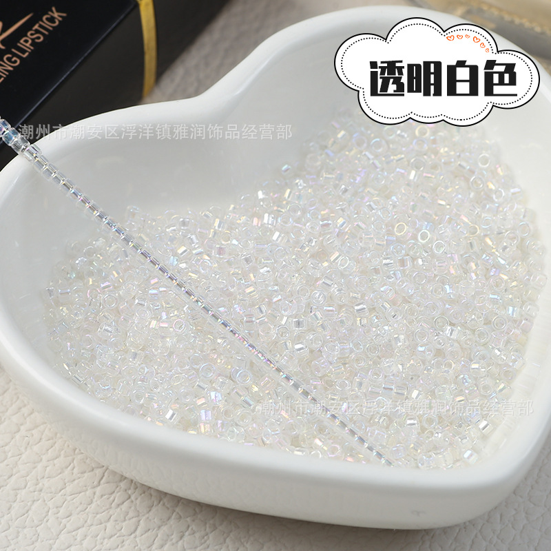 (2개) 슈퍼 우수한 국내 2MM 팬텀 모조 골동품 쌀 비즈 수제 DIY 손으로 짠 비즈 프랑스어 자수 컴파일 비즈 쥬얼리 루스 비즈