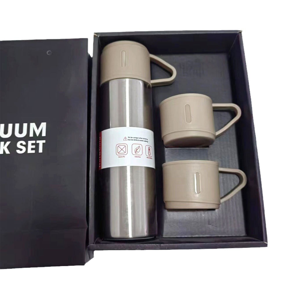304 termo de acero inoxidable taza traje caja de regalo combinación de embalaje personalización de regalo negocio regalo de alta apariencia al por mayor