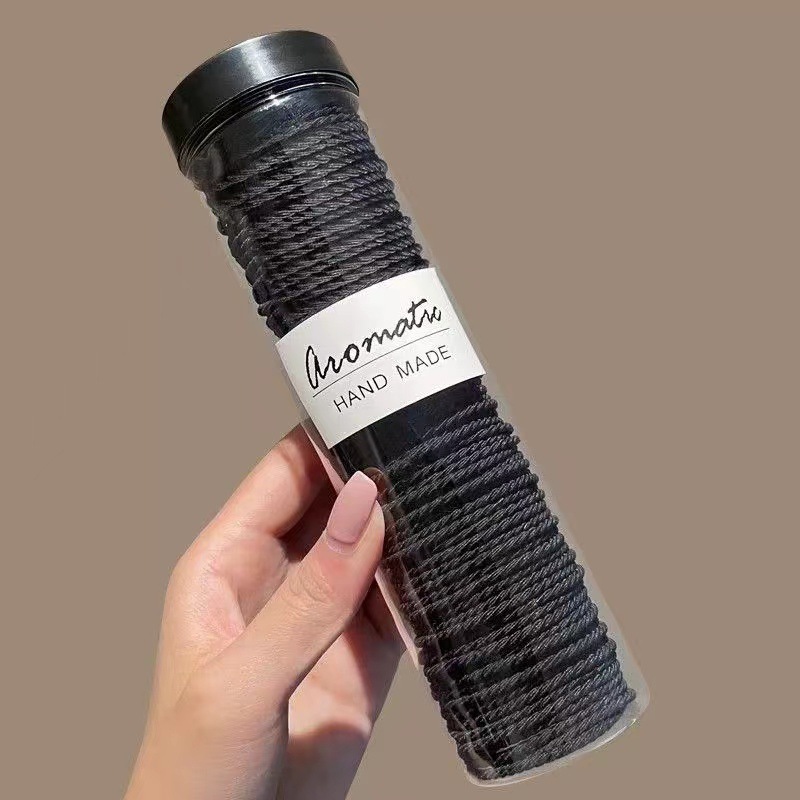 Mascarilla facial de alta elasticidad, lazo para el cabello, cola de caballo alta, cuerda para el cabello sin costuras para niños, no daña el cabello, banda de goma de cuerda para la cabeza para niñas