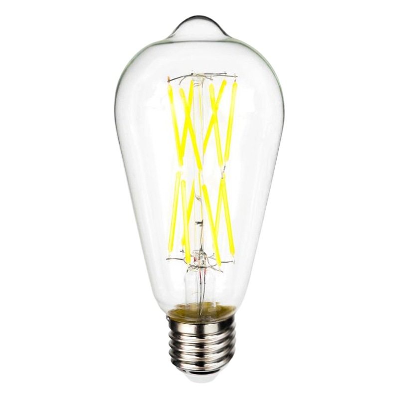 Edison bombilla E27 lámpara de filamento transparente creativa st64 retro imitación tungsteno transfronterizo Amazon bombilla led