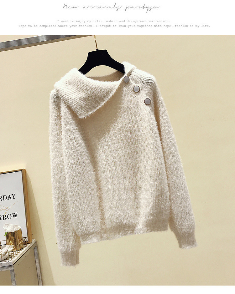 Women's Clothing Autumn and winter three piece suit for women, designer sweater, thickened slim vest coat, high waist, wide leg casual pants_voghion.com