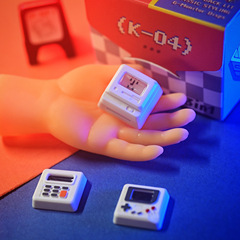 K-04の個性の創意のMACの麦金塔の復古は小さい覇王の透光のキーの帽子の機械のキーボードを取り外します。