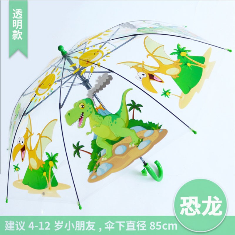 Nuevo 16 hueso paraguas transparentes ins viento impresión transparente ver estilo minimalista literatura y arte pequeño fresco paraguas resistentes al viento