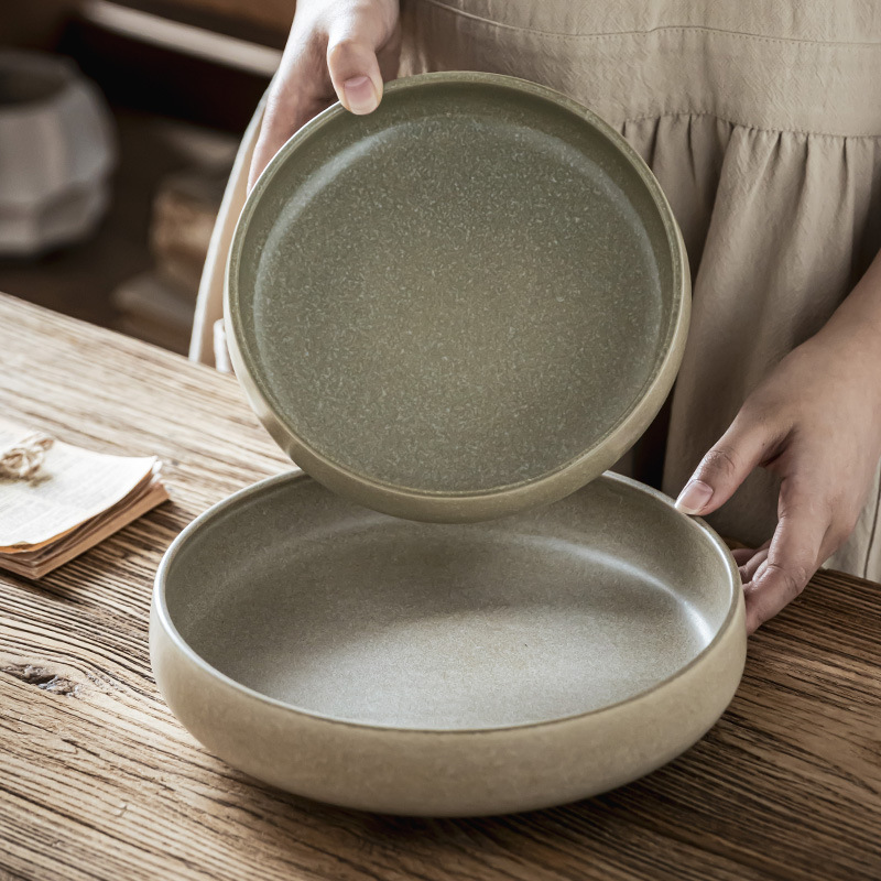 Tacos japoneses, platos de cerámica retrógrada, platos de postres, platos de platos, platos de platos, platos de platos, platos de ensalada