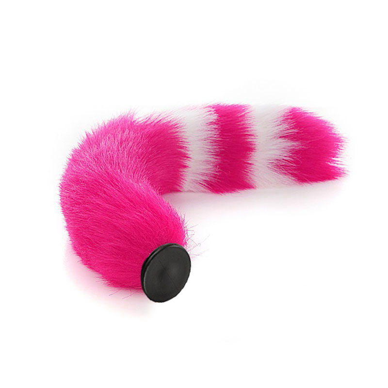 Sexy reemplazable Fox cola de silicona vibración anal plug back corte masturbación SM suministros para adultos entrega al por mayor