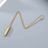 (Трансграничная торговля), памятная подвеска, духи из нержавеющей стали, ожерелье подходит для мужчин и женщин, европейский стиль