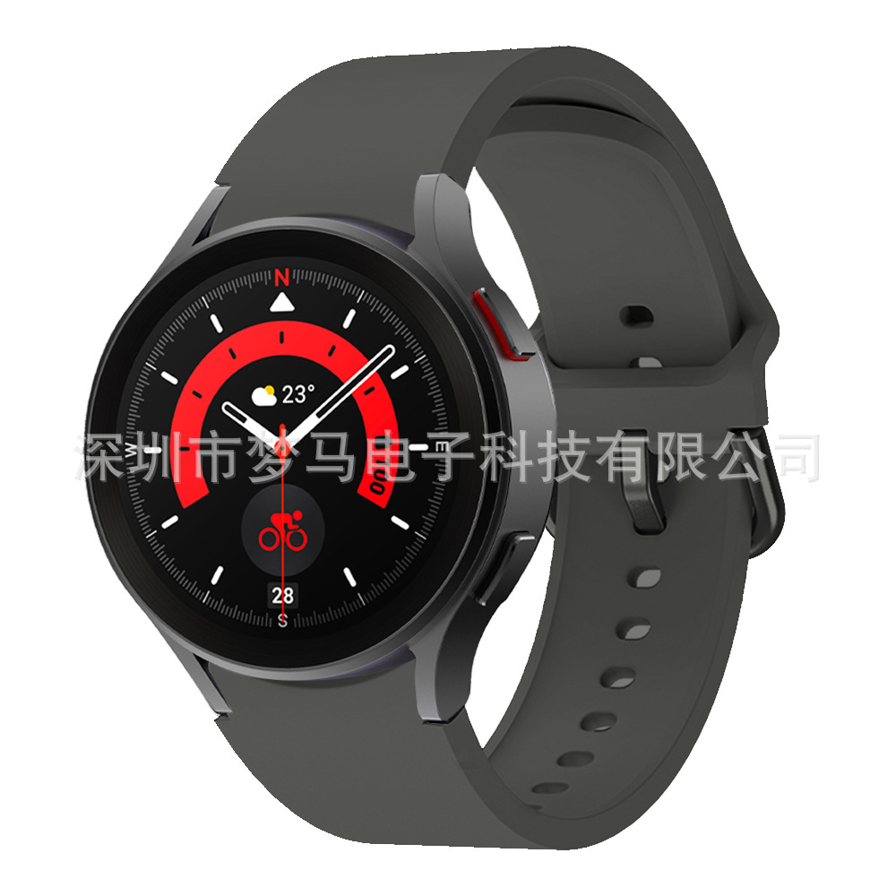 Adecuado para Samsung Galaxy Watch4 correa de silicona watch7FE/6/5 correa de reloj inteligente 20mm