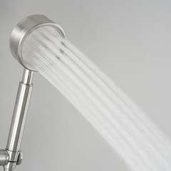 304 stainless steel filter pressurized water-saving hand shower hand spray shower head shower head simple set nozzle