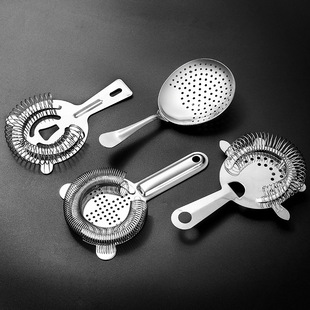 Stains Steel Cocktail Strainer Stainless Steel Cocktail Filter
