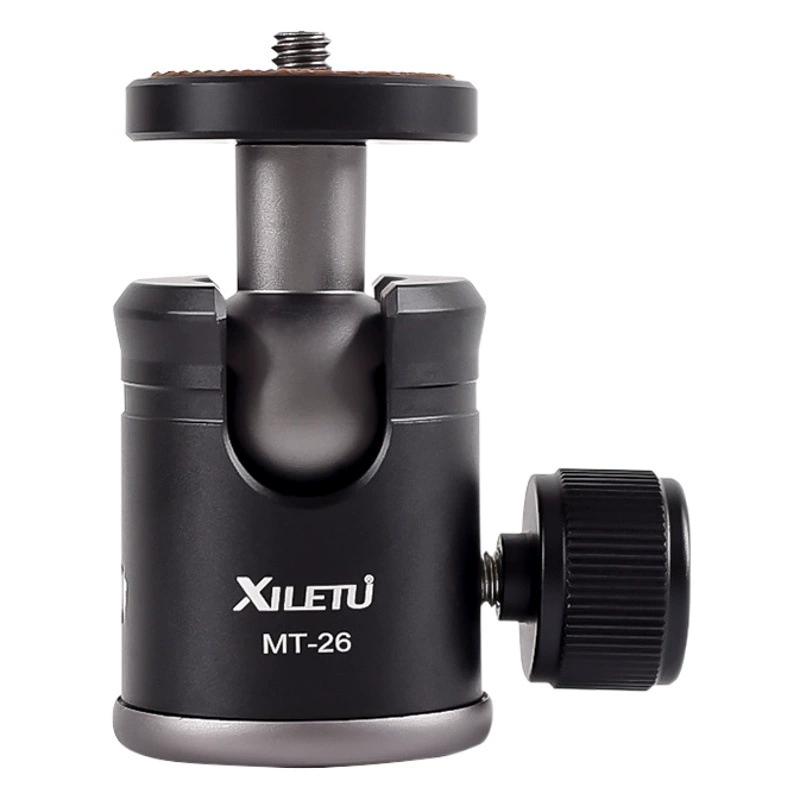 Xiletu MT-26 мини сферическая PTZ Мобильная зеркальная камера мини одиночный монопод GoPro штатив
