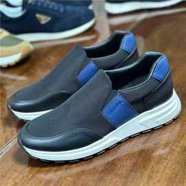 欧洲站新款男鞋软底夏季休闲防滑北京男款布鞋透气脚蹬懒人帆布鞋
