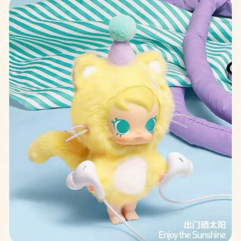 POPMART泡泡玛特BabyMolly茉莉口袋朋友系列搪胶毛绒玩具挂件盲盒|undefined