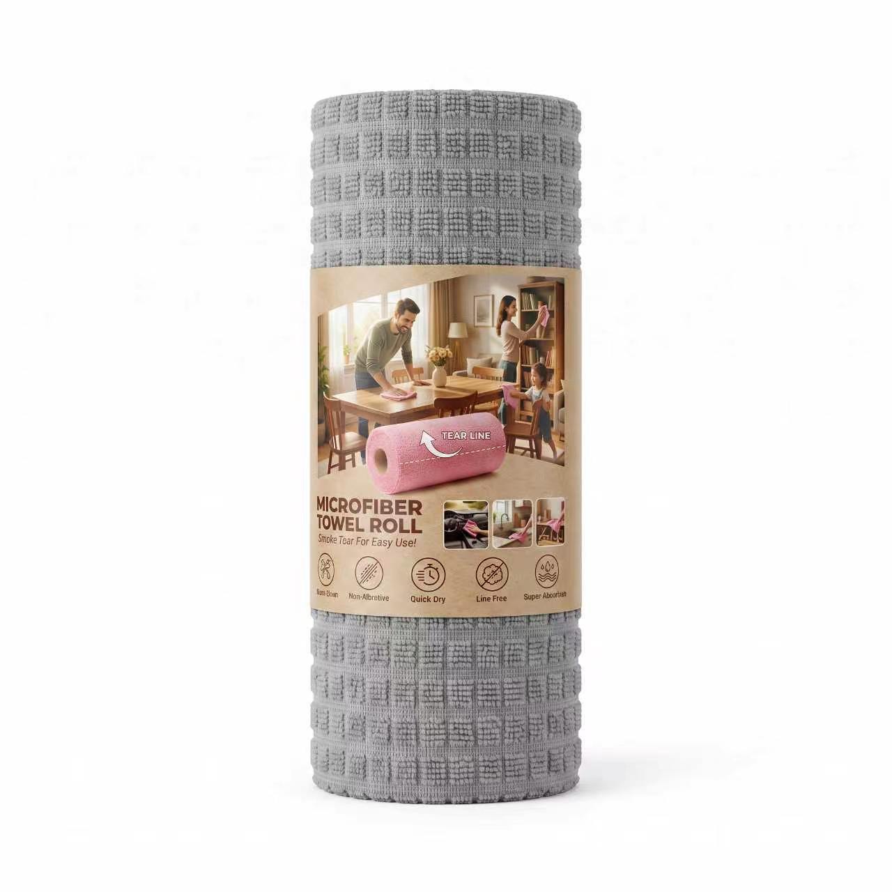 Toalla de limpieza desechable especial para cocina para la estufa semanal sin marcas de agua para la higiene, absorción de aceite y absorción de agua