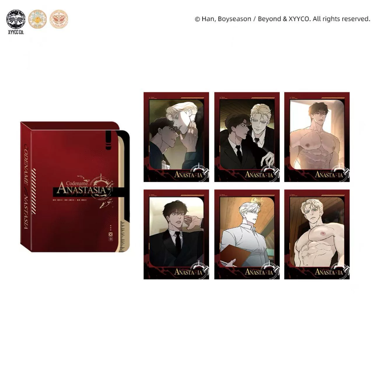 Кодовое имя Данмей ANASTASIA серия подвесных периферийных Small card badge акриловые украшения