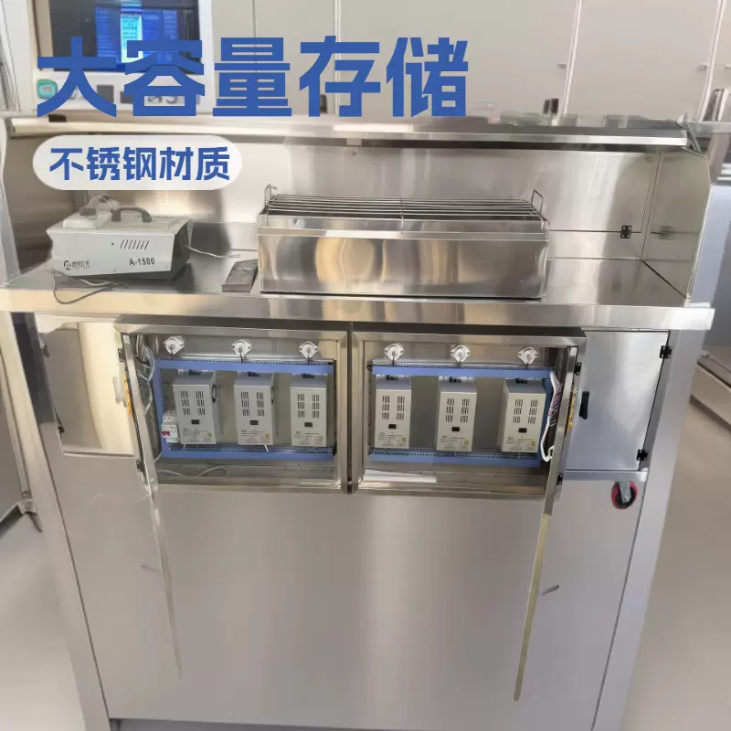 商用地摊烧烤炉户外厨房别墅庭院烧烤架烧烤炉水电复合无烟烧烤车