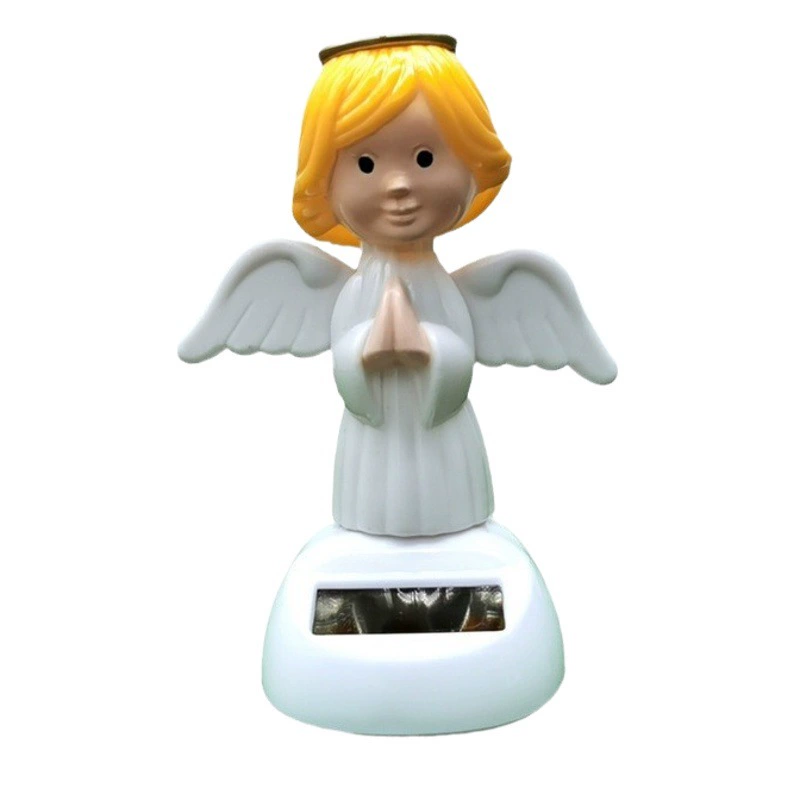 Хит продаж: солнечная фигурка ангела, поглощающая солнечный свет и автоматически качающаяся, подвесное украшение для салона автомобиля, креативный декор.