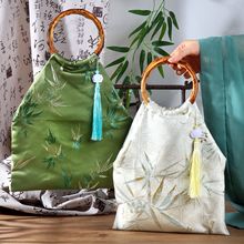 竹节包手工diy材料包新中式手提包国风手拿包包沙龙活动团建礼品