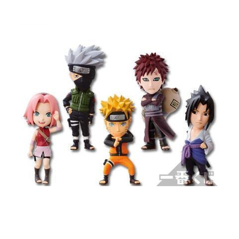 眼镜厂一番赏WCF火影忍者疾风传 鸣人卡卡西我爱罗小樱佐助盒蛋