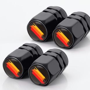 Cross-border hot sale general modified car tire valve cap valve cap valve core cover decoration supplies