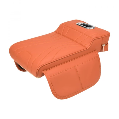 and raised pad for storage | Armrest box pad