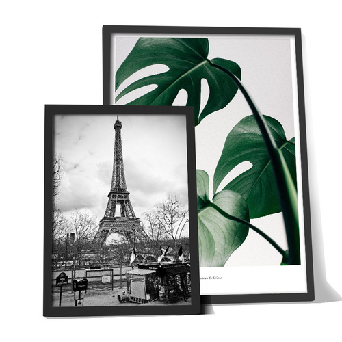 9WOR solid wood picture frame wall hanging 8 open 4 open 2 open sketch watercolor 16 inches 20 inches 24 inches half open poster set