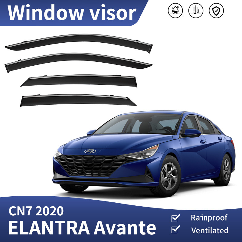 Suitable for Hyundai Elantra, Yuedong, Langdong, Lingdong, Rain and Sun Visors, Elantra Window Visor