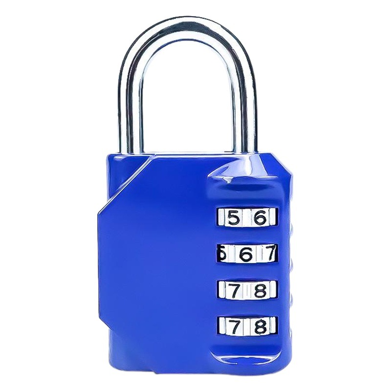Xin password large mechanical four-digit combination lock padlock gym helmet luggage combination lock factory