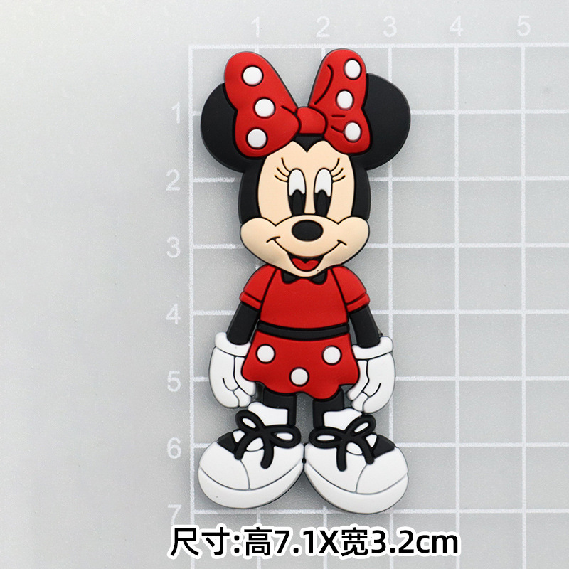 大小ミッキーミニーミッキーマウス DIY 漫画装飾アクセサリー携帯電話ケースパッチ下駄スリッパバックルステッカー|undefined