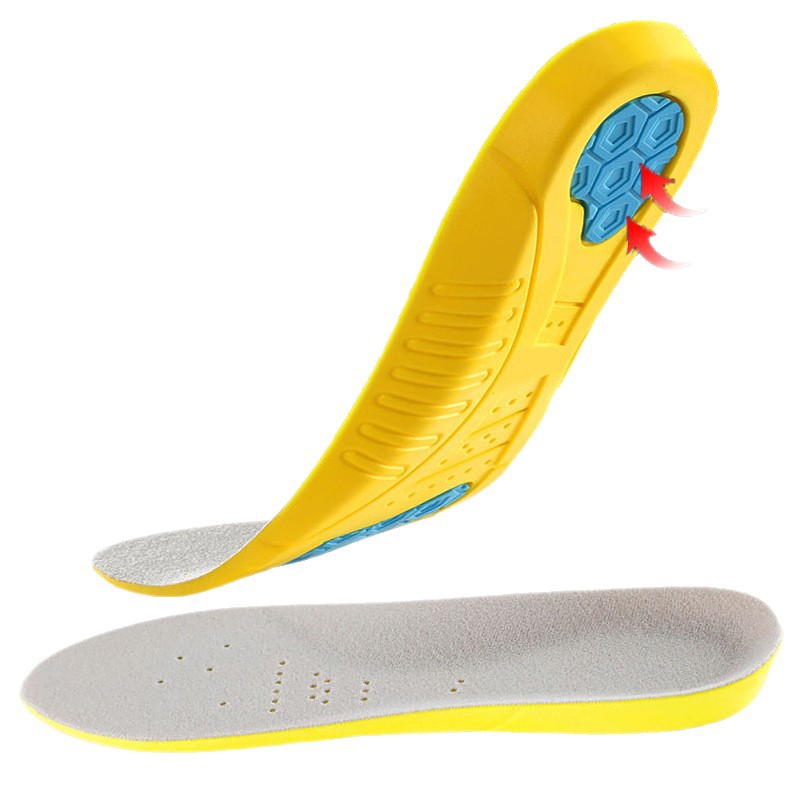 Pisar la mierda sensación de zapato deportivo transpirable amortiguador sudor absorción baloncesto correr entrenamiento militar mujer zapato plantilla hombre fábrica al por mayor