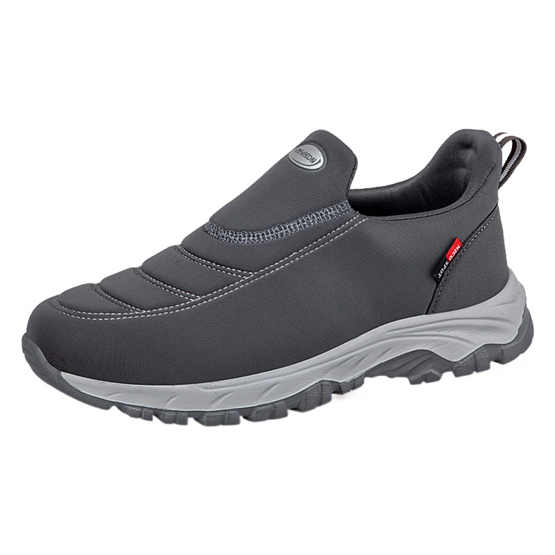 Zapatos de hombre viejo slip-on para hombre zapatos para caminar de edad avanzada ensanchados y aumentados zapatos de papá de pareja zapatos antideslizantes entrega de una pieza
