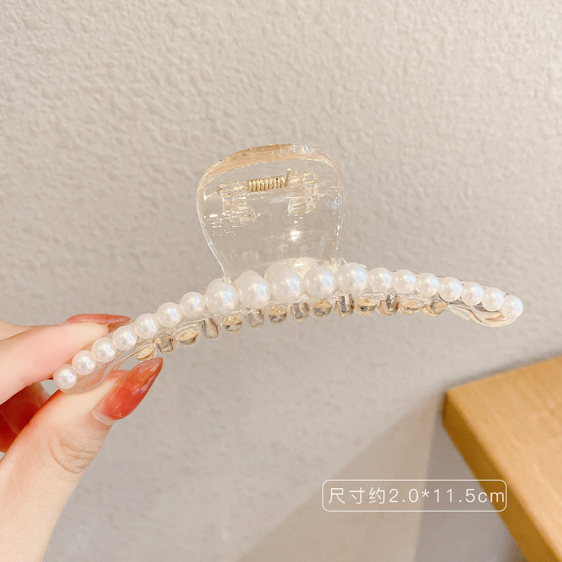 Celebridad de Internet 2024 Nueva horquilla pequeño clip de tiburón grano clip de cabeza de bola baja