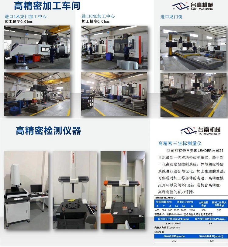 台富立式注塑机检测介绍