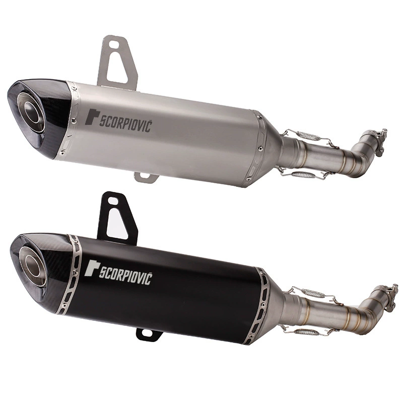Applicable to the end section of Vespa Vespa GTS 300 in the middle of the Scorpio exhaust pipe GTS modification 08-21 models