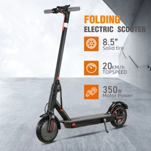 Qc-M365 Electric Scooter Foldable Small Standing Two-Wheeled Mini Adult Portable Unisex Pedal Scooter for Commuting