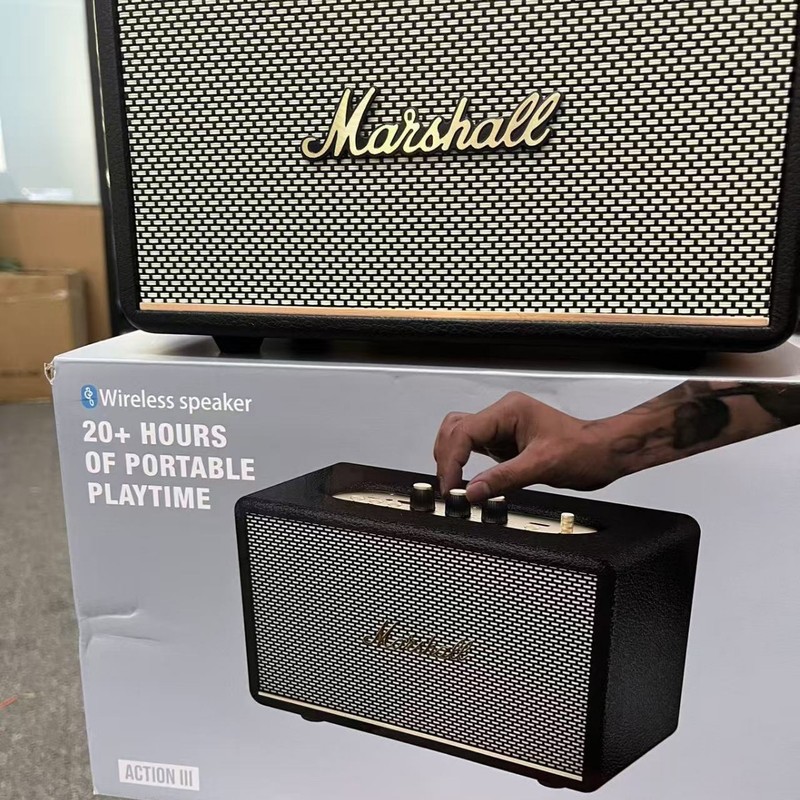 外国貿易クロスボーダー新しい Marsh M22 Bluetooth スピーカー屋外ワイヤレス低音レトロオーディオポータブル|undefined