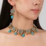 水滴满钻跨境欧美项链
