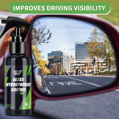 HGKJ-Auto-S2 Avtomobil Yağış Keçirməyən Duman Əleyhinə Şüşə Örtüyü Suya Davamlı Sprey