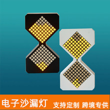 LED小夜灯USB充电礼品床头台灯电子计时器3D沙漏摆件氛围灯