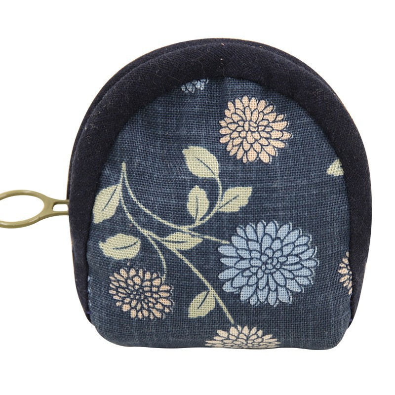 Bolsa de material de bordado bricolaje hecho a mano 8,5 boca Bolsa de Oro patchwork bolsa antigua bolsa transfronteriza inglés gato bolsa de almacenamiento