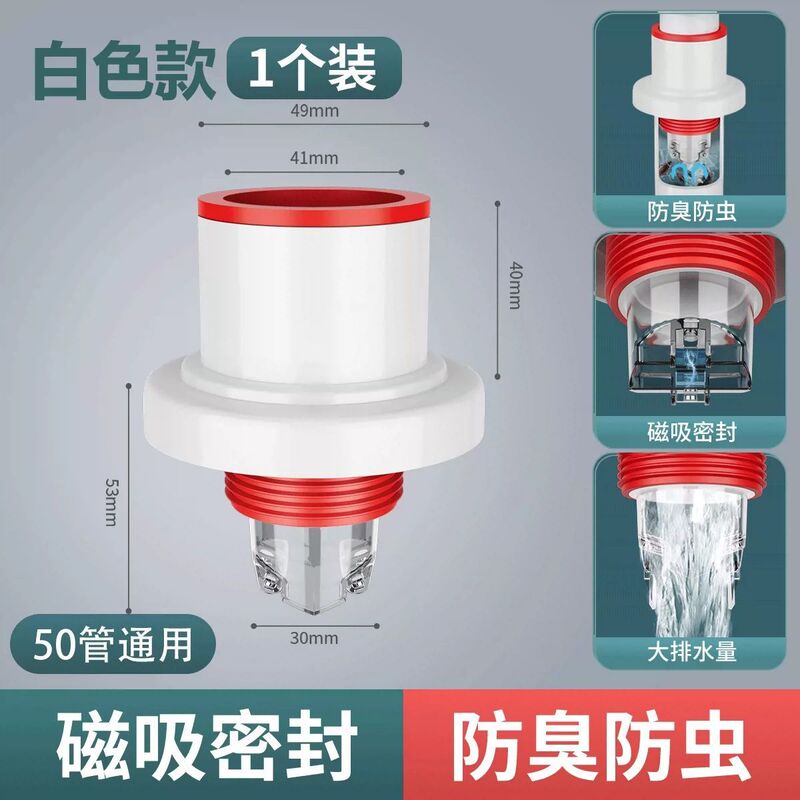 台所の下水管が臭い神器トイレの洗濯機の床に漏れないようにします。|undefined