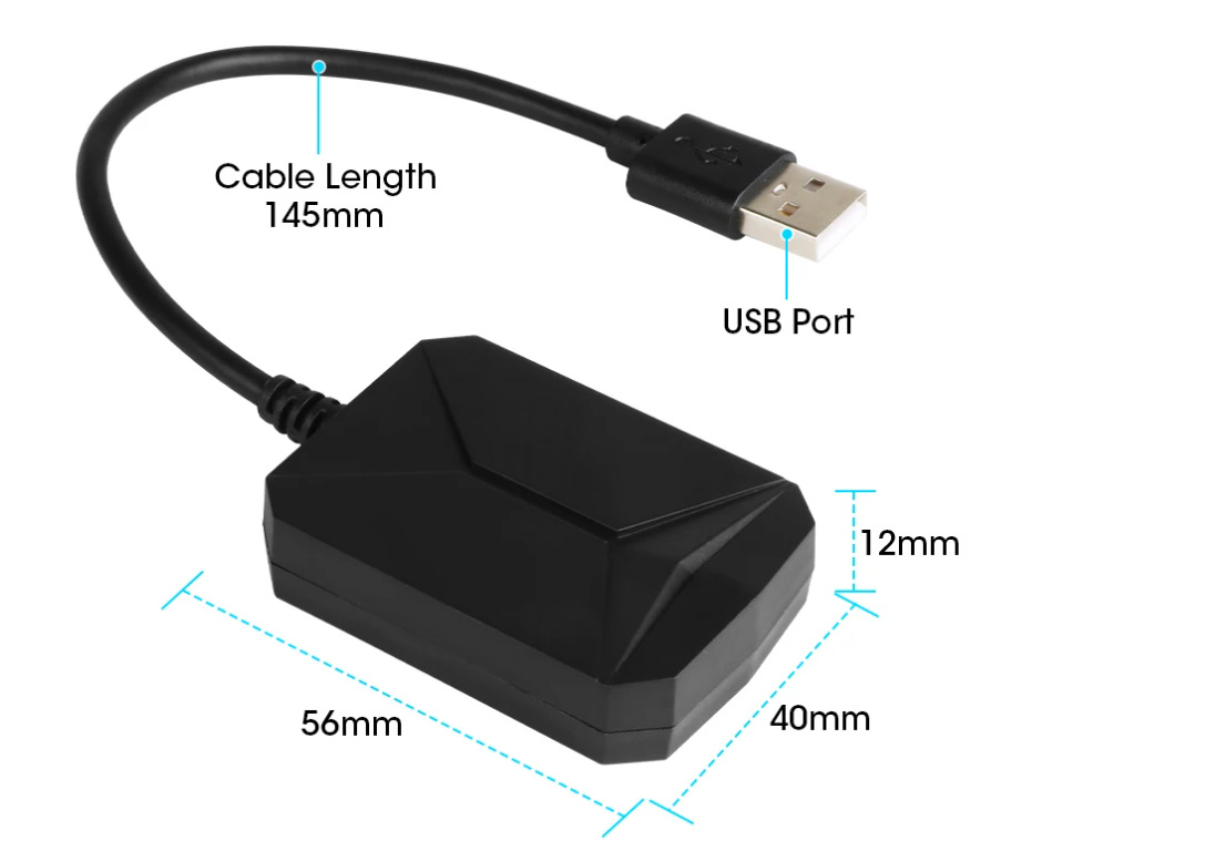 Android Navigation Car USB Tire Pressure Monitoring System Tpms Internal and External Tire Temperature Monitor with Replaceable Battery