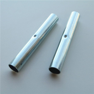Arch Shed Bracket Connected to Long Straight-Through Connecting Pipe Electroplated Steel Pipe Inner Diameter 4/5/6/8mm Fiberglass Rod Butt Accessories