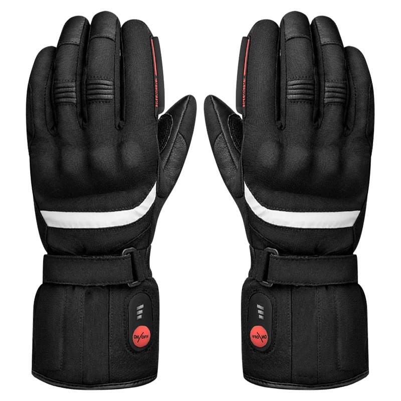 SALVADOR de otoño e invierno guantes de montar en motocicleta deportes al aire libre guantes de calefacción de la batería de litio de calefacción guantes calientes