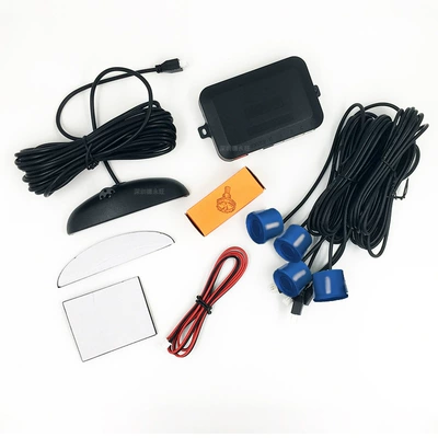Park radarı – Full Set Detector 4 Probe - a43-pacific-blue-with-english-color-box