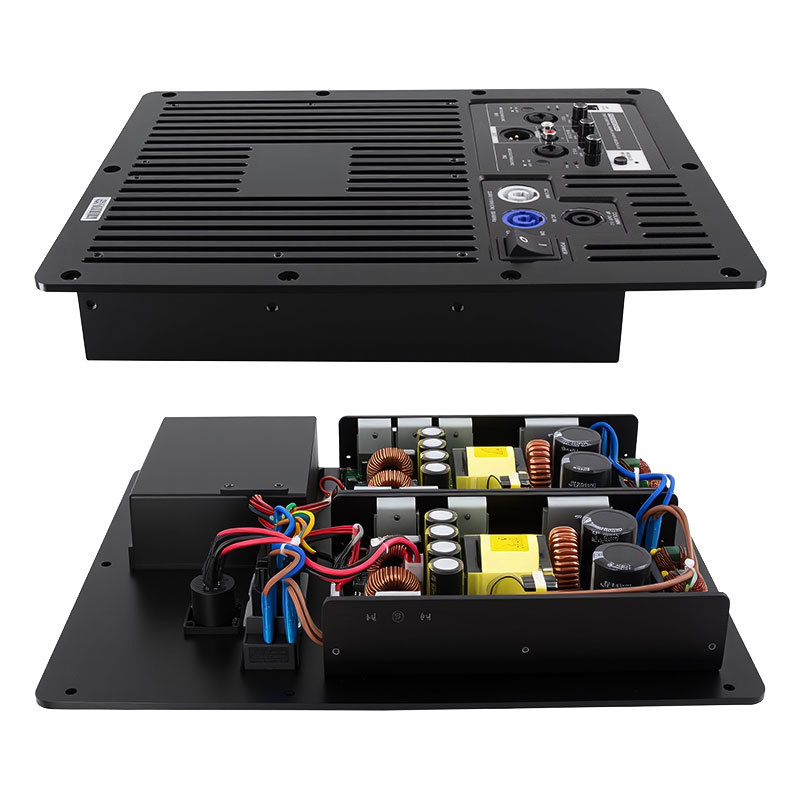 Módulo Amplificador Digital de 3 Canales de Alta Potencia con DSP para Altavoces Line Array Activos